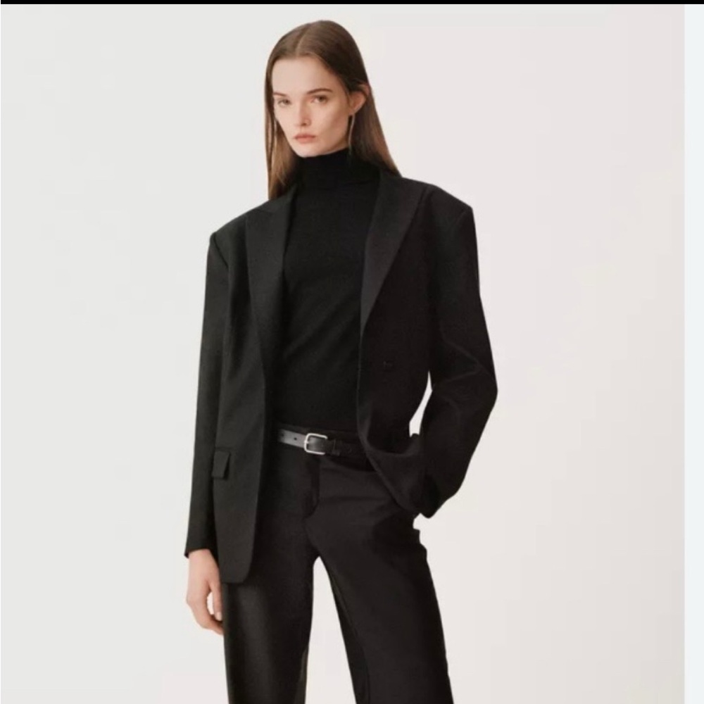 Zara Oversizes Black Blazer Size XS